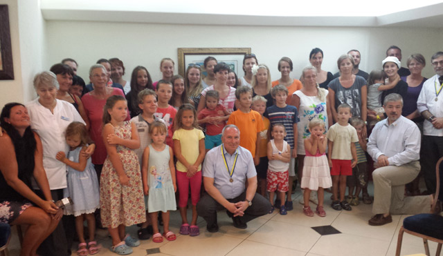 Klinische Studie mit Neurodermitis-Kindern aus Tschechien, initiiert von ROTARY, CZ Republik